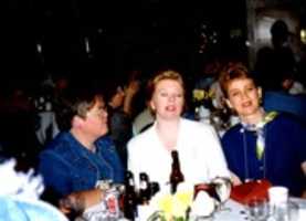 Free download Photograph, SE Atlantic Conference, June 1998, Three Women at Table free photo or picture to be edited with GIMP online image editor