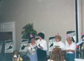 Free download Photograph, SE Atlantic Conference, June 1998, Women Standing free photo or picture to be edited with GIMP online image editor