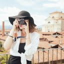 Photography girl  screen for extension Chrome web store in OffiDocs Chromium