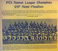 Free download PHOTOS 1973 Anaheim High Football free photo or picture to be edited with GIMP online image editor