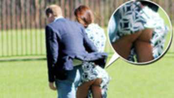 Free download Photo showing Kate Middletons buttocks free photo or picture to be edited with GIMP online image editor