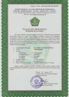 Free download Piagam Ijin Opersional ICBB 2022 free photo or picture to be edited with GIMP online image editor