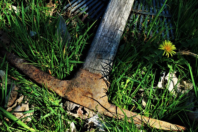 Free download pickaxe axe tool garden meadow free picture to be edited with GIMP free online image editor