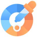 Pick Color  screen for extension Chrome web store in OffiDocs Chromium