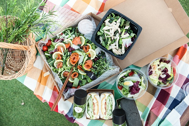 Free download picnic salad dessert kfood korea free picture to be edited with GIMP free online image editor