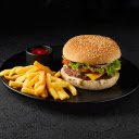 Pie and fries  screen for extension Chrome web store in OffiDocs Chromium