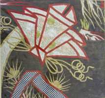 Free download Piece from a Kosode with Congratulatory Decoration (noshi) free photo or picture to be edited with GIMP online image editor