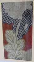 Free download Piece from a Kosode with Partial Chrysanthemum free photo or picture to be edited with GIMP online image editor
