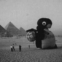 Free download Pingu Balloon in Egypt free photo or picture to be edited with GIMP online image editor