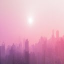 Pink City Theme  screen for extension Chrome web store in OffiDocs Chromium