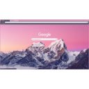 Pink Mountain  screen for extension Chrome web store in OffiDocs Chromium