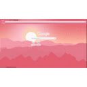 Pink Mountains  screen for extension Chrome web store in OffiDocs Chromium