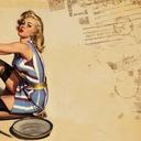 Pin up girl Imagini de fundal Pin Up Girl Ecran #4 pentru extensia magazinului web Chrome în OffiDocs Chromium