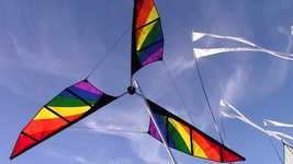 Безкоштовно завантажте безкоштовне відео Pinwheel Colorful Windspiel для редагування в онлайн-редакторі відео OpenShot