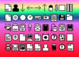 Free download Pixel Icons free photo or picture to be edited with GIMP online image editor