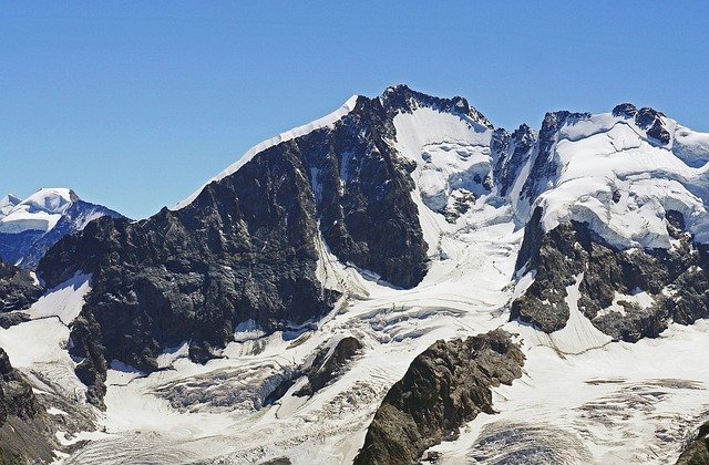 Free download piz bernina southeast switzerland free picture to be edited with GIMP free online image editor