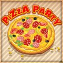 Pizza Party Game-Bildschirm für die Erweiterung des Chrome-Webshops in OffiDocs Chromium