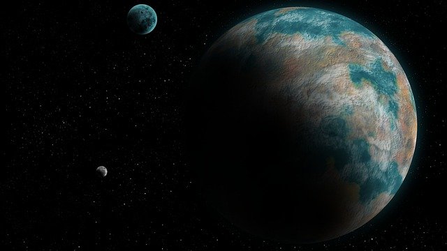 Free download planets background space wallpaper free picture to be edited with GIMP free online image editor