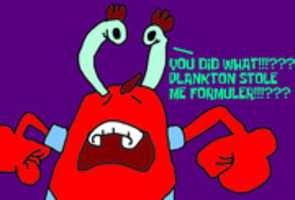 Free download Plankton Stole Mr. Krabs Secret Formula! free photo or picture to be edited with GIMP online image editor