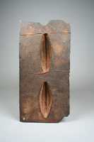 Free download Plaque: Two Fluted Gourds free photo or picture to be edited with GIMP online image editor