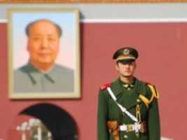 Free download PLA Soldier in Tiananmen Square free photo or picture to be edited with GIMP online image editor