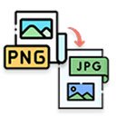 PNG to JPG  screen for extension Chrome web store in OffiDocs Chromium