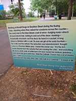 Free download Poem Installation at Art Beat 2020  Doug Holders   Rexall Drugs/Busing Crisis 1974 free photo or picture to be edited with GIMP online image editor