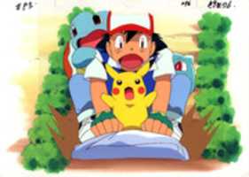 Free download Pokemon In Cel free photo or picture to be edited with GIMP online image editor