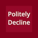 Politely Decline  screen for extension Chrome web store in OffiDocs Chromium