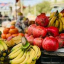 Pomegranates Beside Yellow Bananas  screen for extension Chrome web store in OffiDocs Chromium