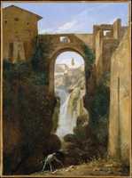 무료 다운로드 Ponte San Rocco and Waterfalls, Tivoli 무료 사진 또는 GIMP 온라인 이미지 편집기로 편집할 사진