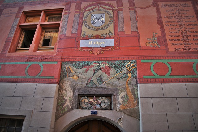 Free download portal old tenement house facade free picture to be edited with GIMP free online image editor