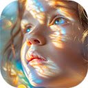 portrait of a beautiful child in a fantasy world  screen for extension Chrome web store in OffiDocs Chromium
