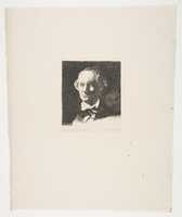 Free download Portrait of Charles Baudelaire, Full Face, after a photograph by Nadar free photo or picture to be edited with GIMP online image editor