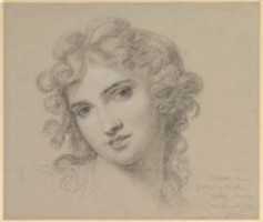 Free download Portrait of Emma Hamilton free photo or picture to be edited with GIMP online image editor