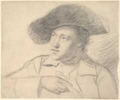 Téléchargement gratuit Étude de portrait du révérend William Atkinson, mi-longueur, portant un chapeau à larges bords photo ou image gratuite à modifier avec l'éditeur d'images en ligne GIMP