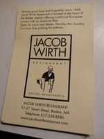 Free download Postcard from Jacob Wirth --Boston, MA.  ( 1886 to 2018) free photo or picture to be edited with GIMP online image editor