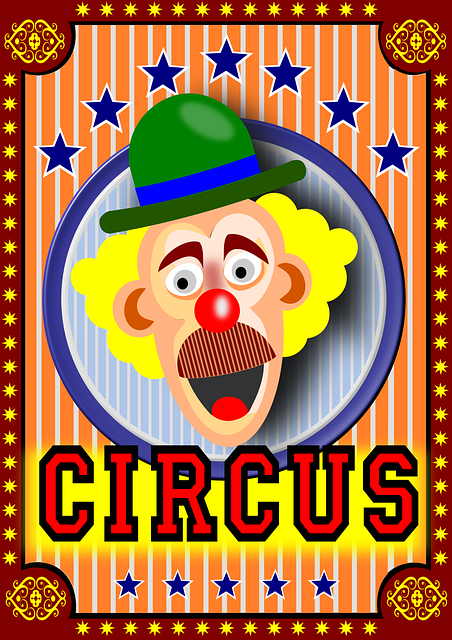 Free download Poster Circus Entertainment - Free vector graphic on Pixabay free illustration to be edited with GIMP free online image editor