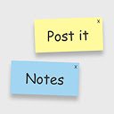 Post It Notes  screen for extension Chrome web store in OffiDocs Chromium