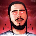 Post Malone Theme  screen for extension Chrome web store in OffiDocs Chromium