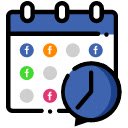 Post Scheduler  screen for extension Chrome web store in OffiDocs Chromium