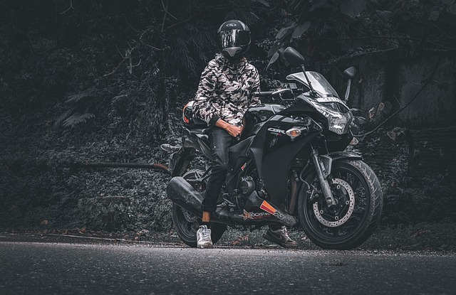 Kostenloser Download eines Porträts von einem Motorrad, einem Motorrad, einer Honda, einem kostenlosen Bild, das mit dem kostenlosen Online-Bildeditor GIMP bearbeitet werden kann