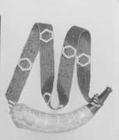 Free download Powder Horn and Wampum Shoulder Belt free photo or picture to be edited with GIMP online image editor