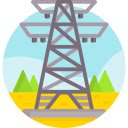 Power Lines at Sunset  screen for extension Chrome web store in OffiDocs Chromium