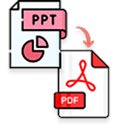 PPT to PDF  screen for extension Chrome web store in OffiDocs Chromium