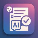 Preenche AI  screen for extension Chrome web store in OffiDocs Chromium