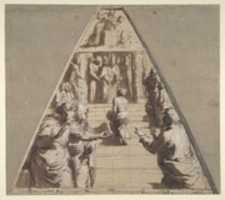 Free download Presentation of the Virgin in the Temple (below), Abraham about to Sacrifice Isaac (above) free photo or picture to be edited with GIMP online image editor