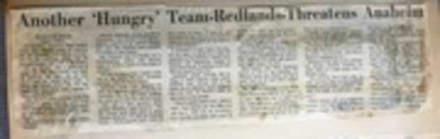 Free download PRESS 1973 Redlands vs Anaheim free photo or picture to be edited with GIMP online image editor