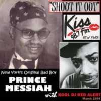 Free download Prince Messiah with Kool DJ Red Alert (March 1994) free photo or picture to be edited with GIMP online image editor