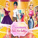 Princesses Open Art Gallery  screen for extension Chrome web store in OffiDocs Chromium